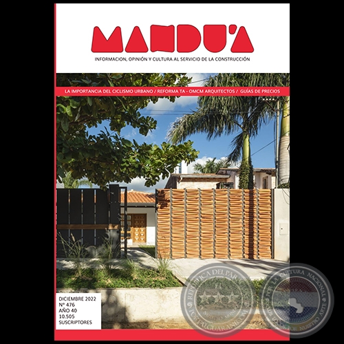 MANDUA Revista de la Construcción - Nº 476 - DICIEMBRE 2022